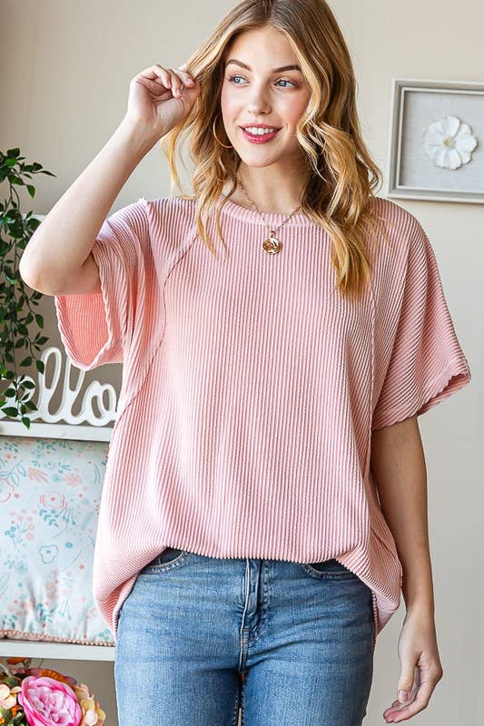 ET7518-10 SOLID URBAN RIBBED TOP
