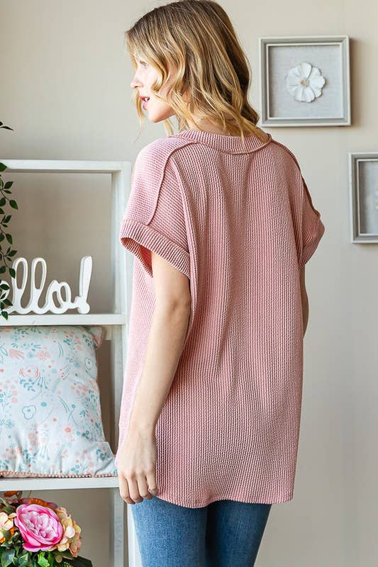 ET7484-10 SOLID URBAN RIBBED TOP