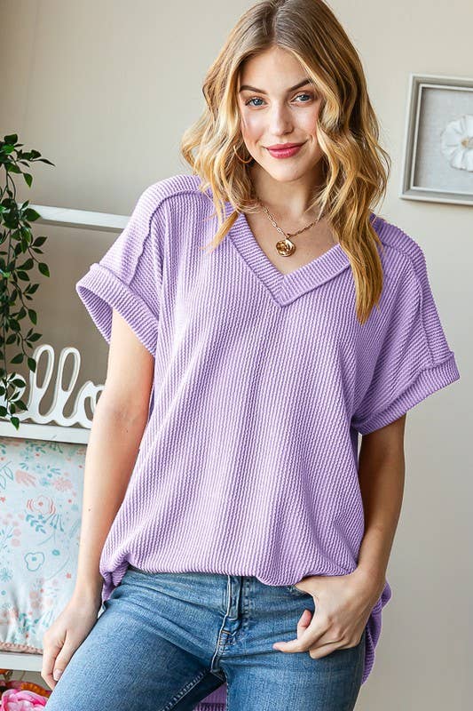 ET7484-10 SOLID URBAN RIBBED TOP