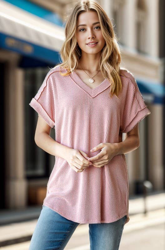 ET7484-10 SOLID URBAN RIBBED TOP