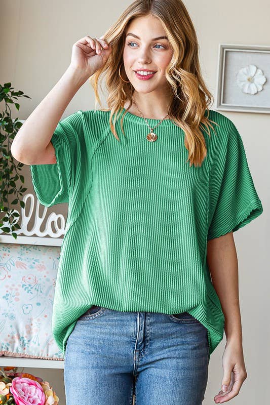 ET7518-10 SOLID URBAN RIBBED TOP