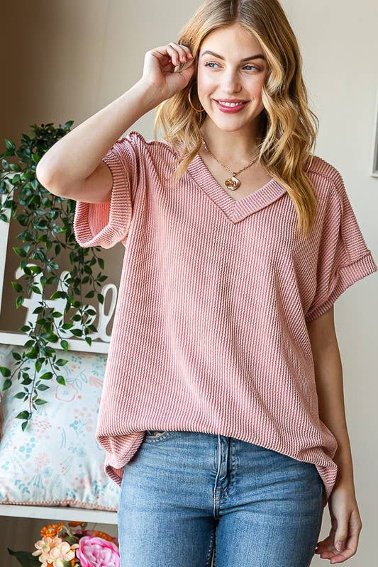 ET7484-10 SOLID URBAN RIBBED TOP