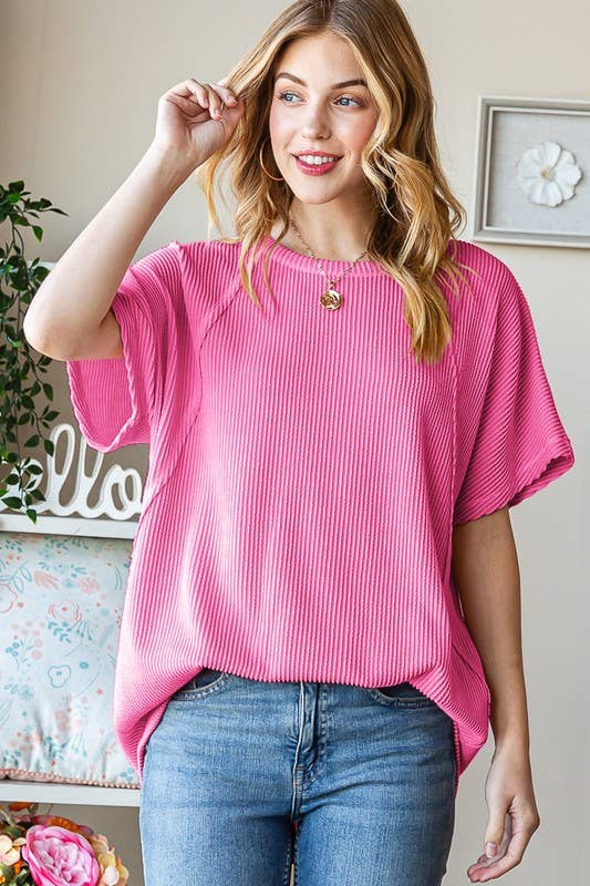 ET7518-10 SOLID URBAN RIBBED TOP