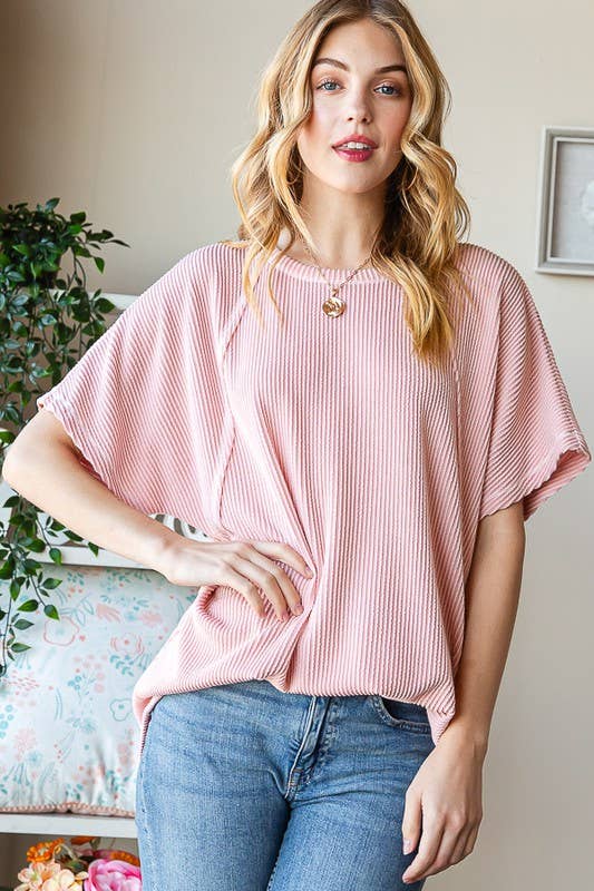 ET7518-10 SOLID URBAN RIBBED TOP