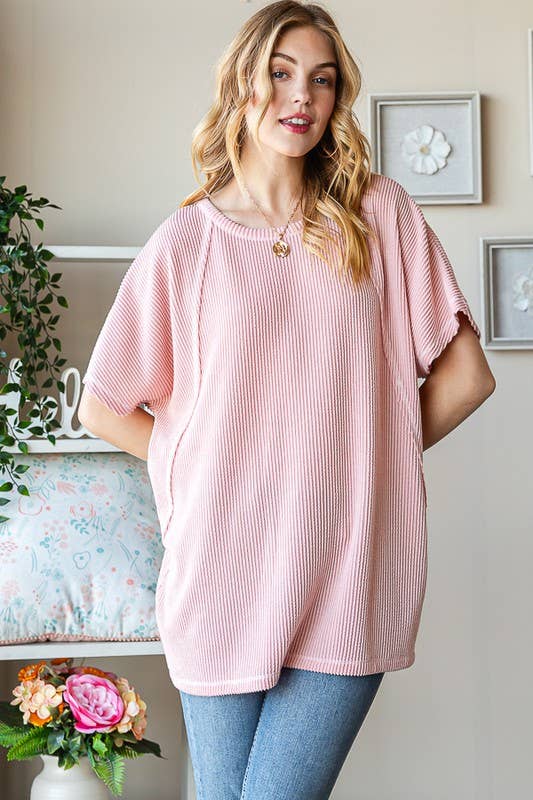 ET7518-10 SOLID URBAN RIBBED TOP