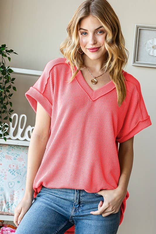 ET7484-10 SOLID URBAN RIBBED TOP